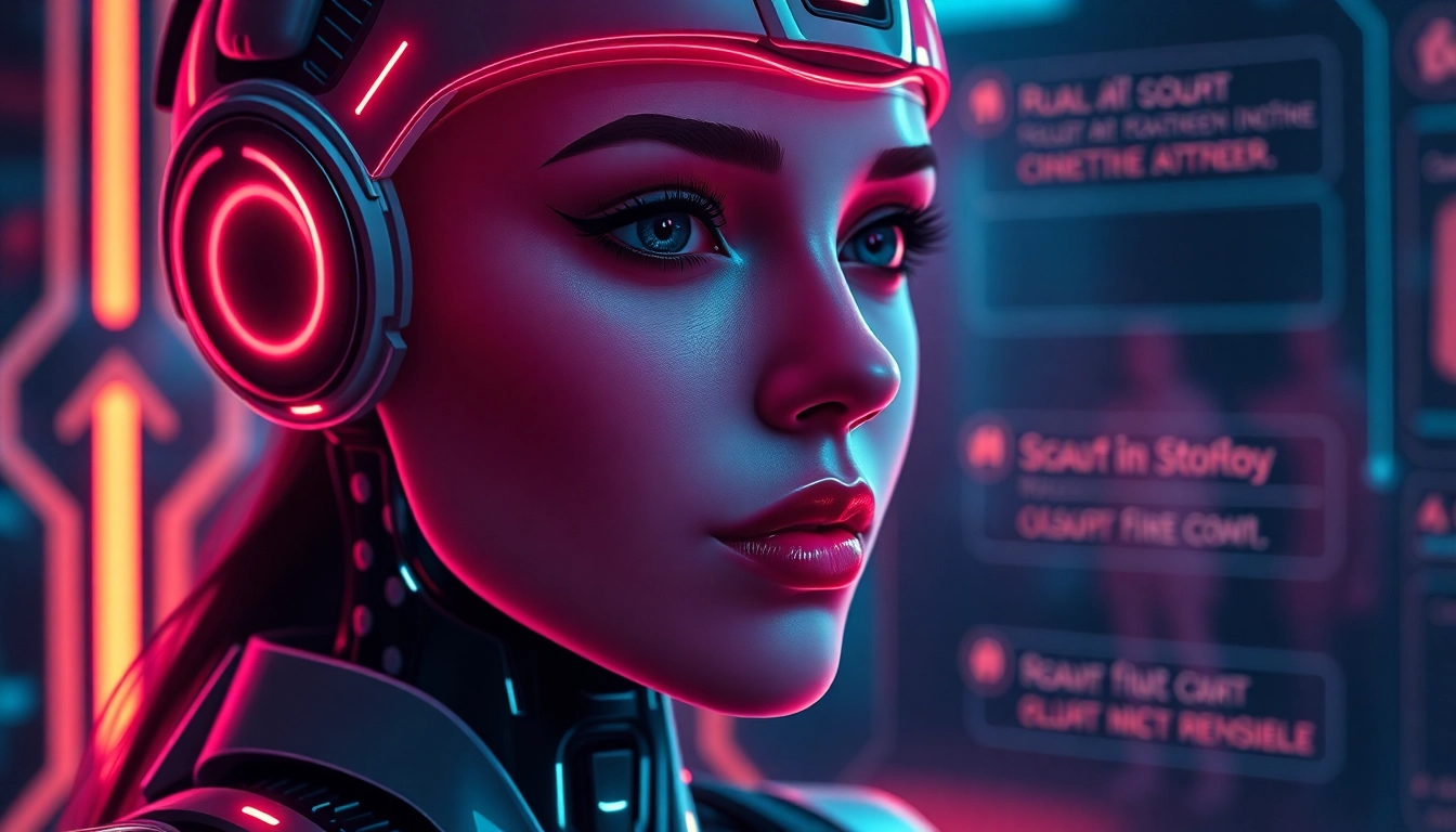Engaging NSFW AI chat session with a realistic digital female avatar highlighting the latest in nsfw ai chat platforms for 2025.
