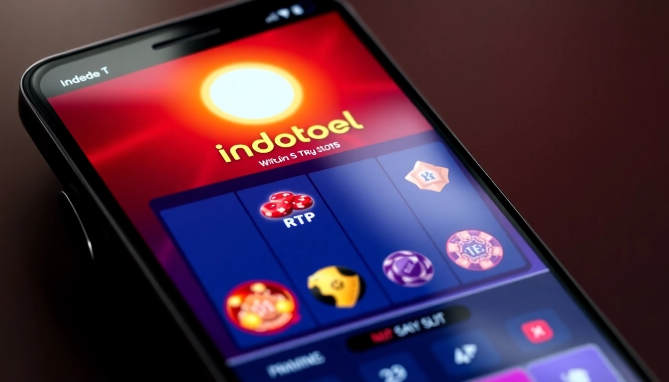 Indotogel platform slot dengan RTP tinggi terlihat jelas di layar ponsel
