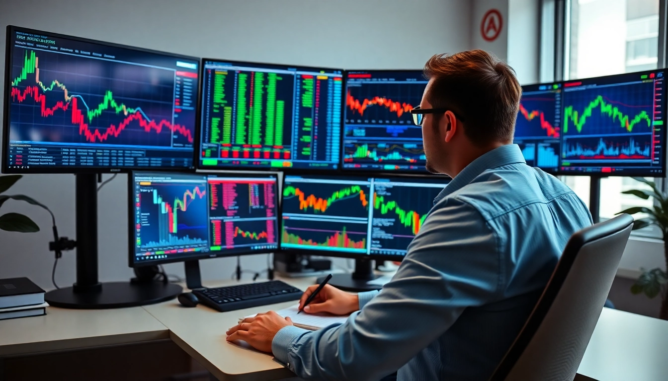 Financial Markets News UK highlights stock trends and gold records in a professional analysis scene
