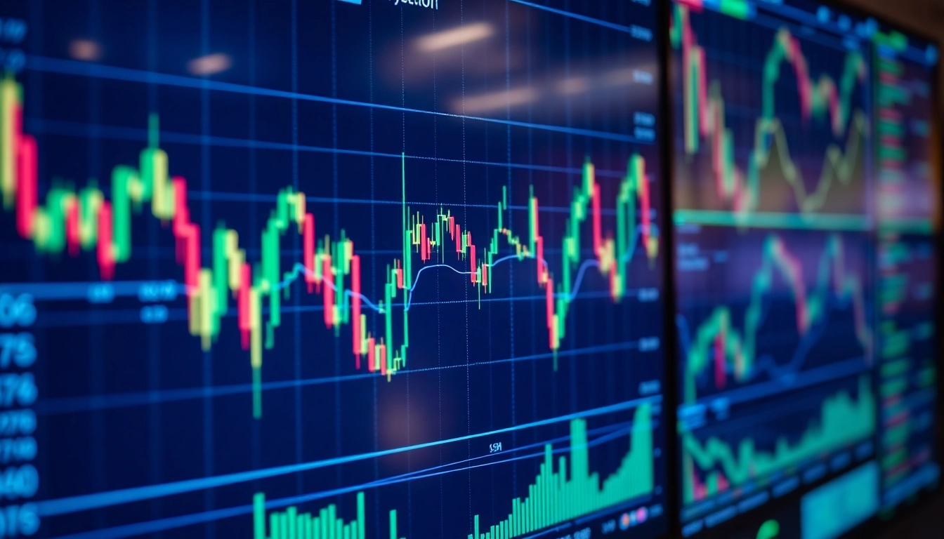Trading view platform interface displaying real-time market charts and analysis for traders and
